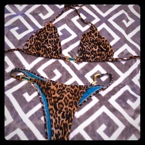 Leopard print VIX bikini
